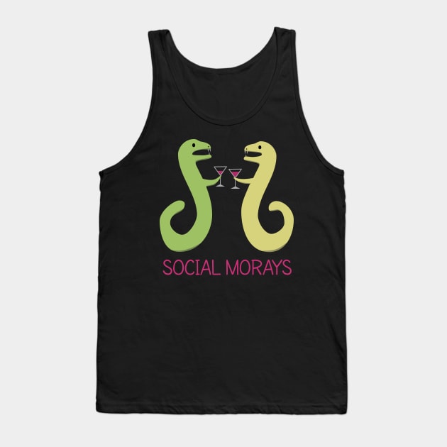 Social Morays Tank Top by donovanh